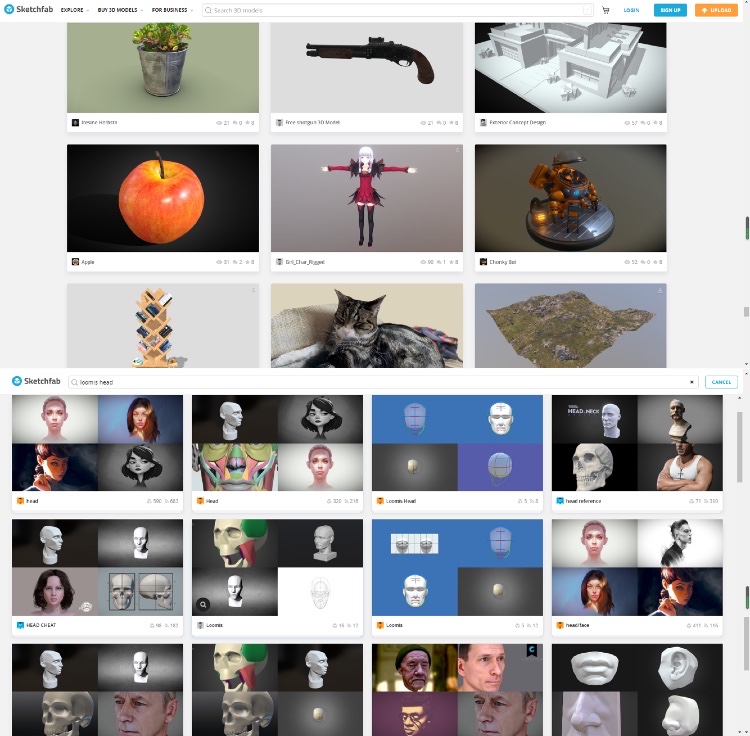 大家必备的绘画素材网站,关于绘画的素材网站