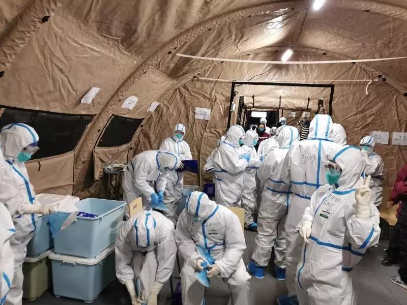 福建方舱医院进展,福建援沪医疗队进入方舱医院