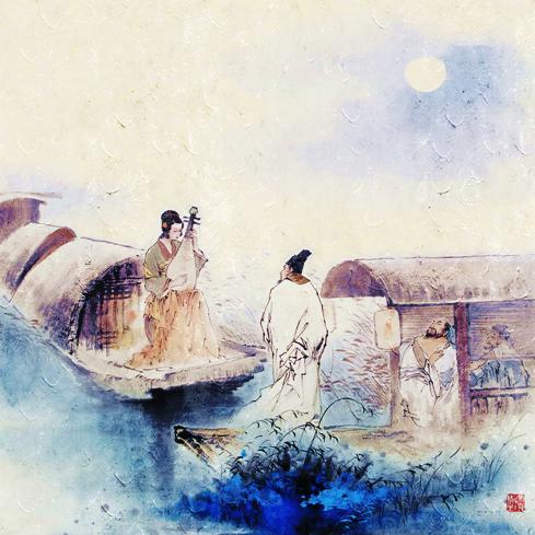 【每天一首元曲】元·关汉卿《沉醉东风·咫尺的天南地北》