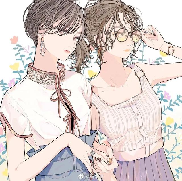 皓月星辰的少女|人物插画艺术家慧子um7mr1​​​