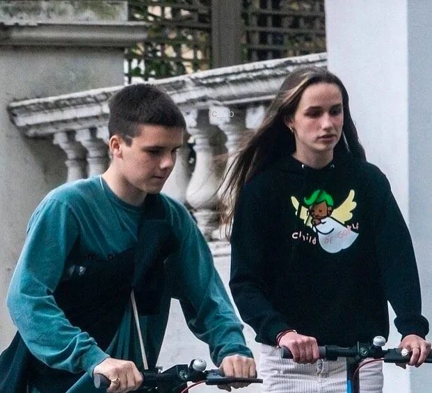 贝克汉姆和大儿子互相嫌弃,贝克汉姆小七大变样