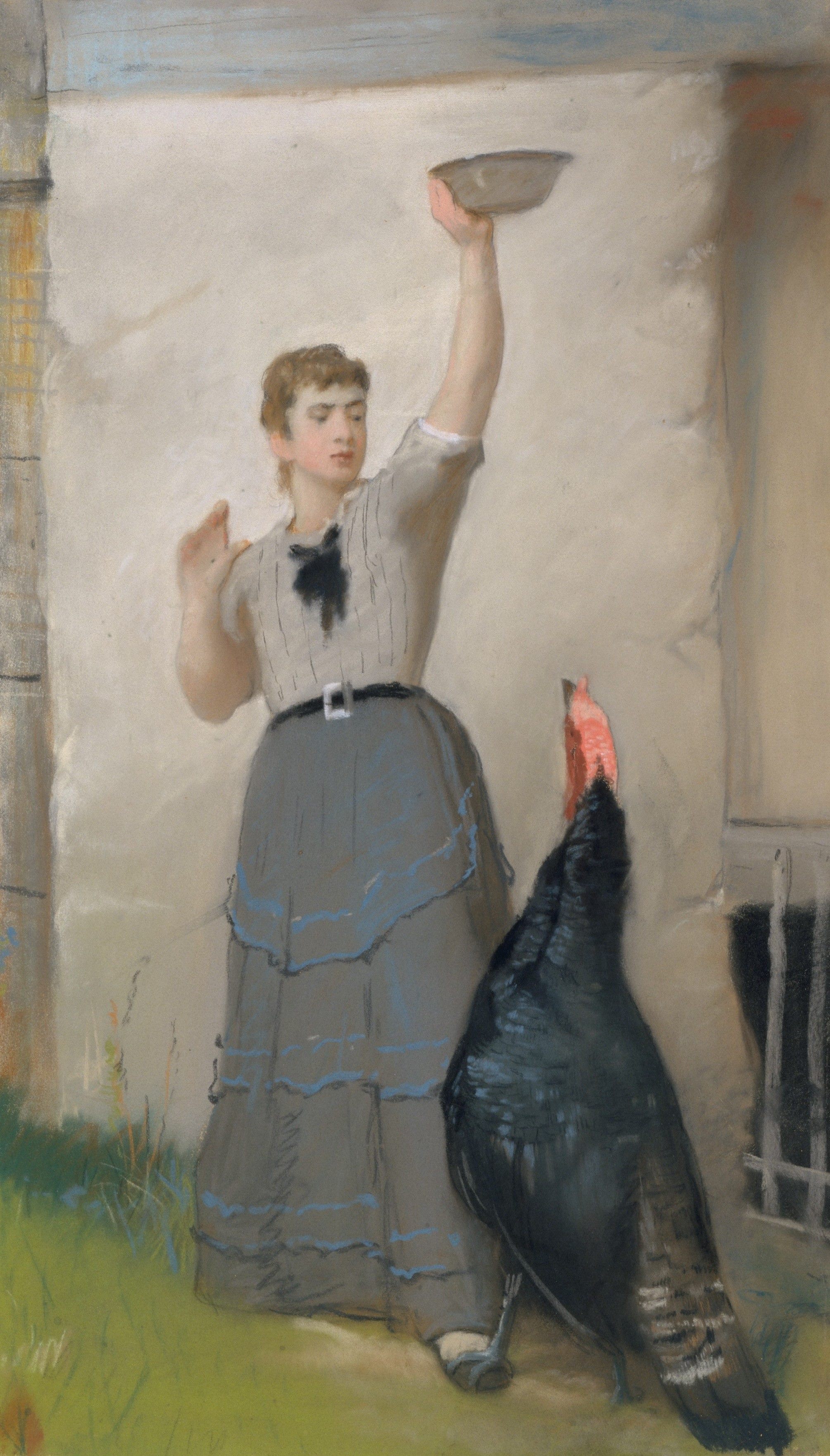 伊斯特曼约翰逊作品欣赏,伊斯特曼约翰逊油画