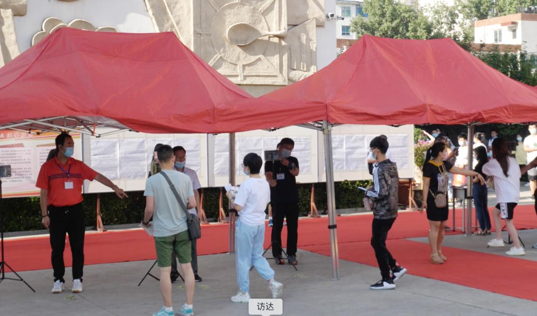 直击中考现场追梦的少年们加油,直击2023高考现场山西太原直播