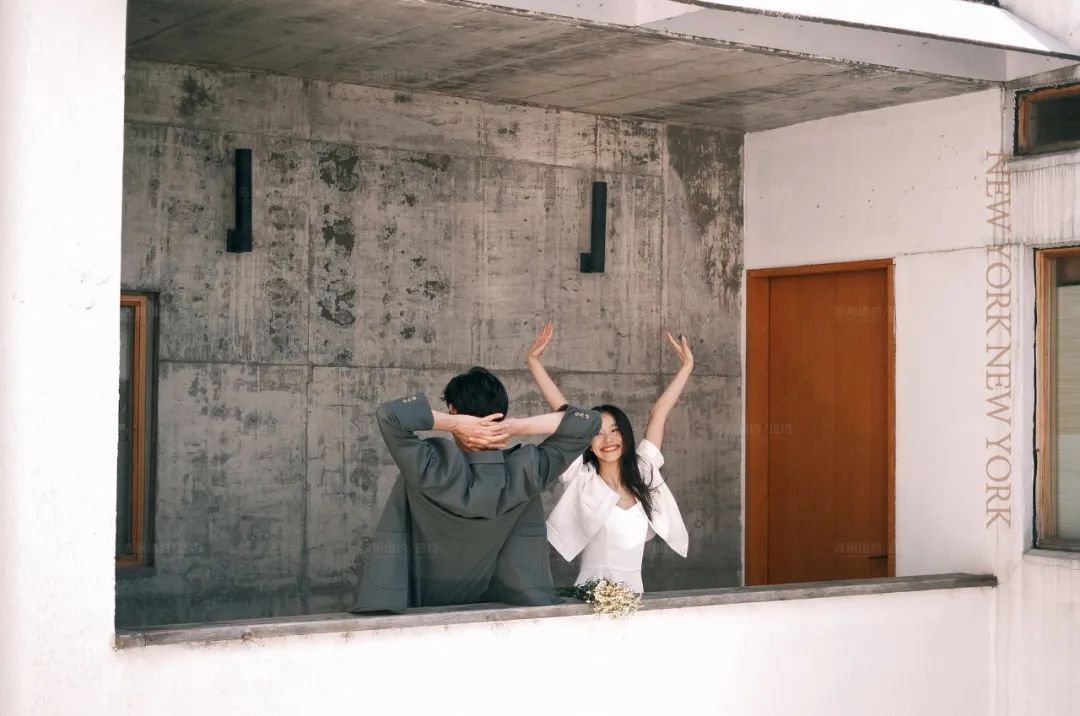 工业风婚纱照,极简冷淡风婚纱照