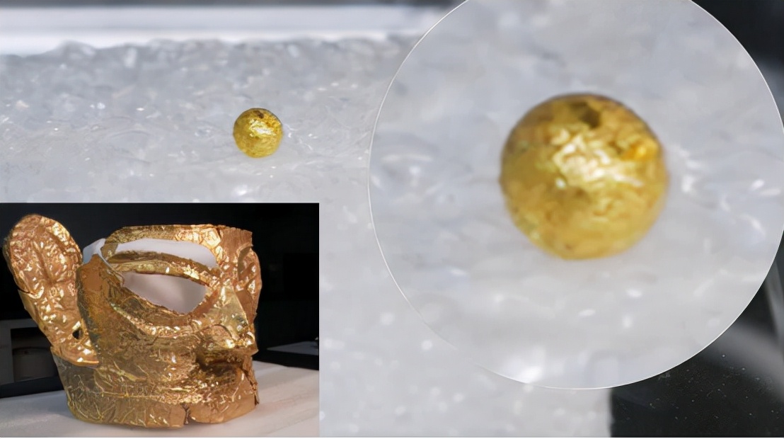 三星堆遗址出土的黄金图片,考古发现十大震撼现场黄金