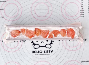 一碗糯米粉一个芒果,一碗糯米粉一个紫薯