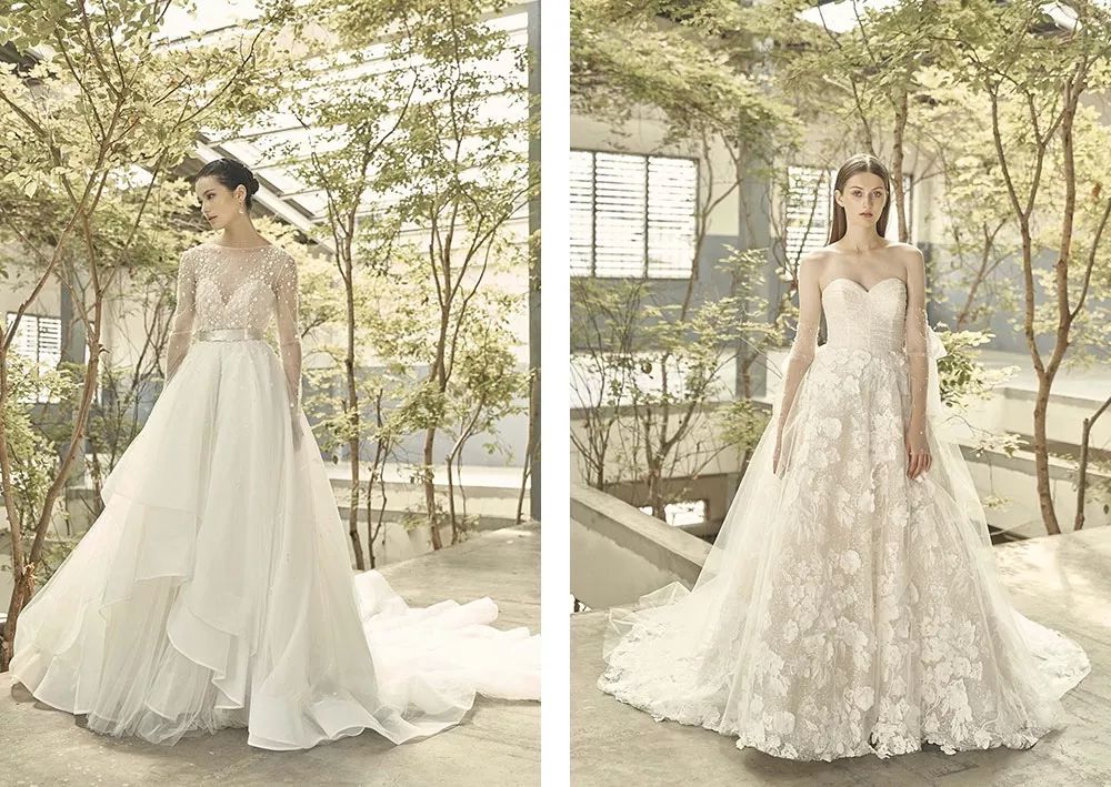 昆凌结婚穿的婚纱真的好大气,唐嫣昆凌婚纱