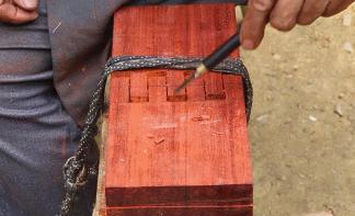 中国大爷造出2600年前鲁班凳,2600年前鲁班凳河南大叔潜心钻研