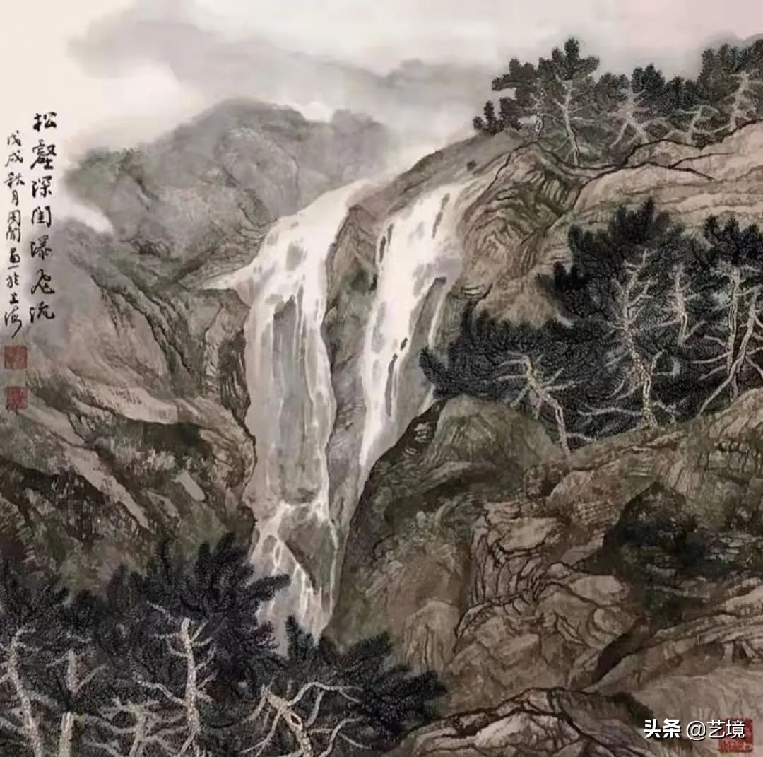 艺道澄怀·海派名家：周闻文人山水画艺术品鉴