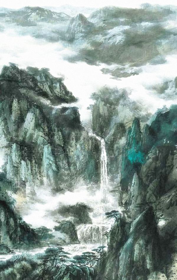 郜宗远水墨山水画作品欣赏,郜宗远作品价格