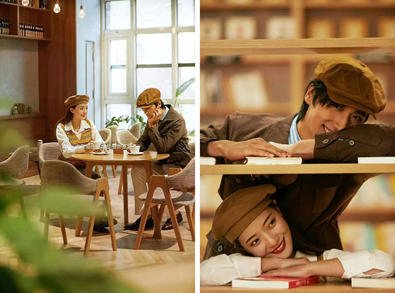 金沙滩青岛婚纱摄影场景,青岛金沙滩婚纱照成片