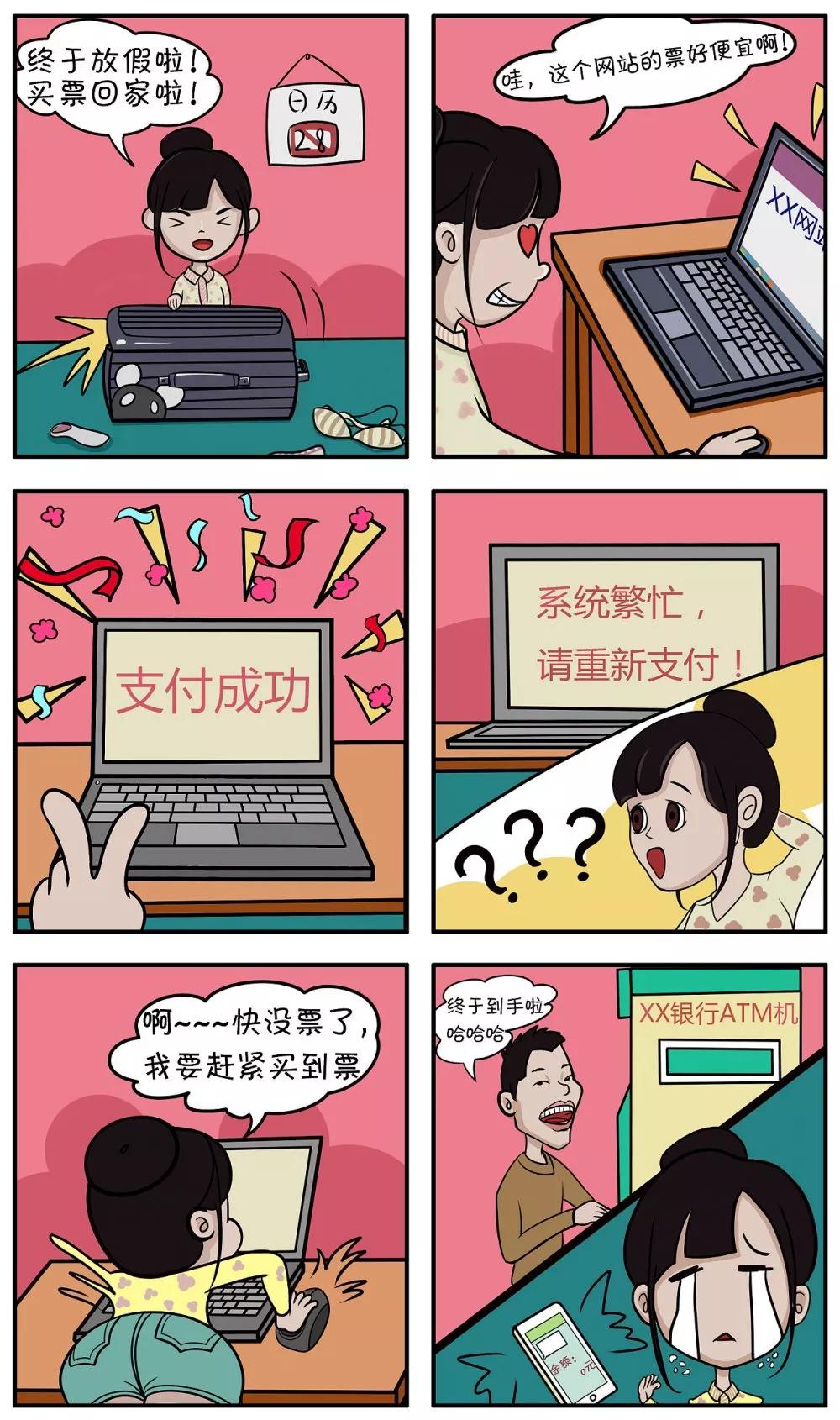 电信反诈漫画图片大全,反电诈法漫画