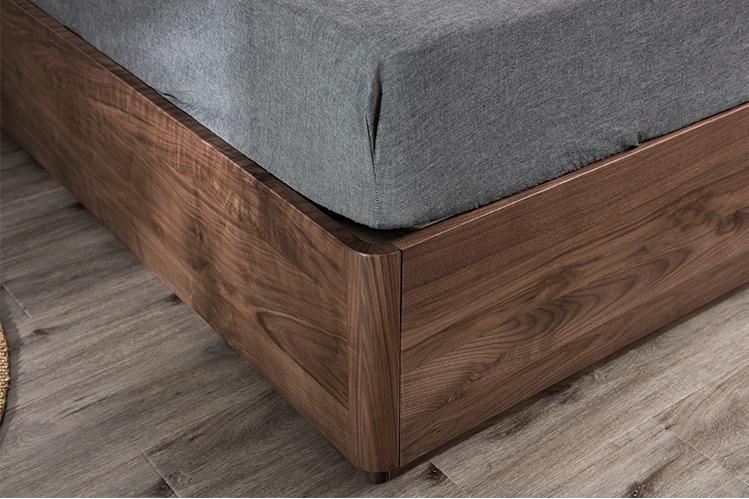 法式复古实木床定做,正宗老式中式实木床