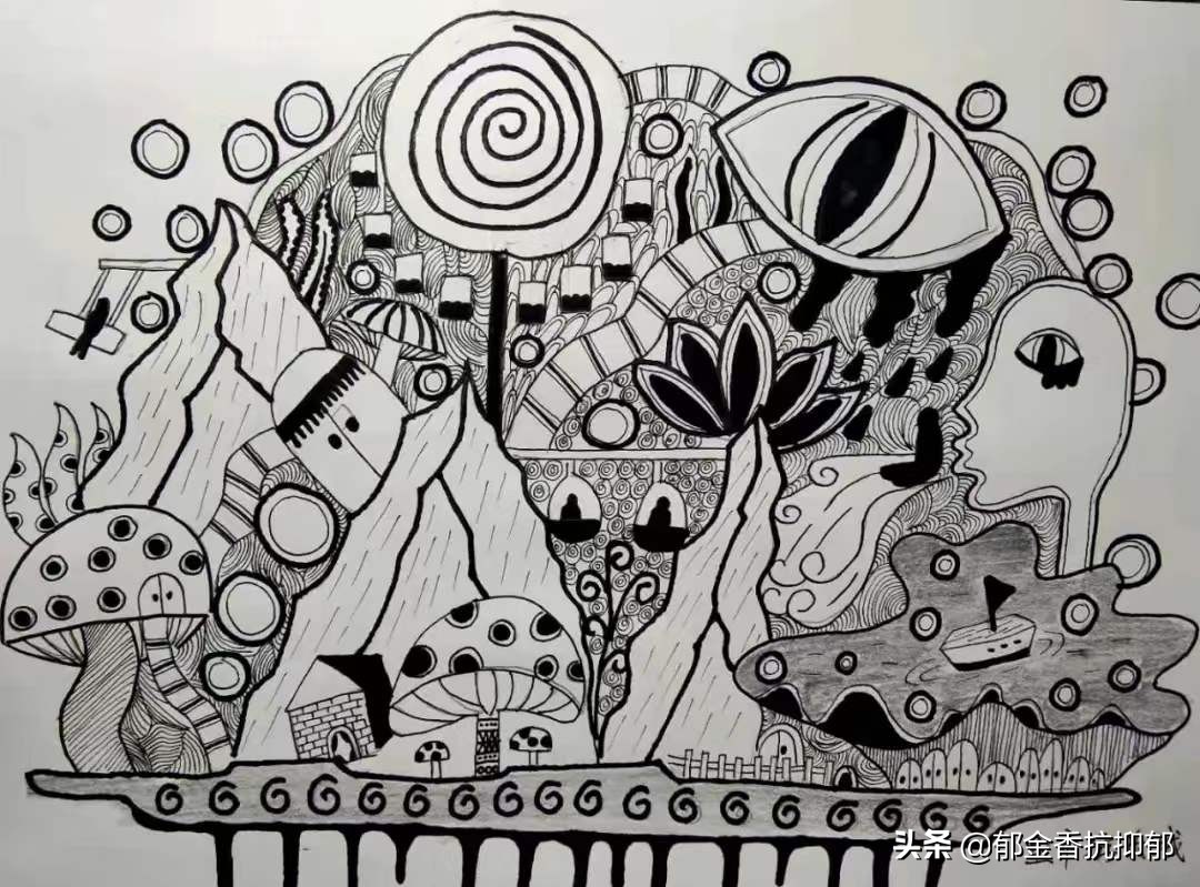 艺术世界里徘徊的抑郁女孩：被误解伤害欺凌之后，用画笔治愈自己