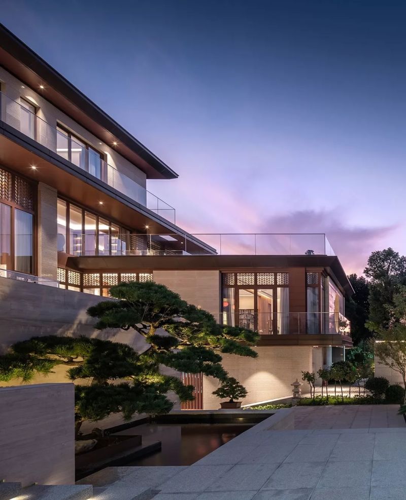 泉州别墅景观平面设计,泉州钢架别墅设计