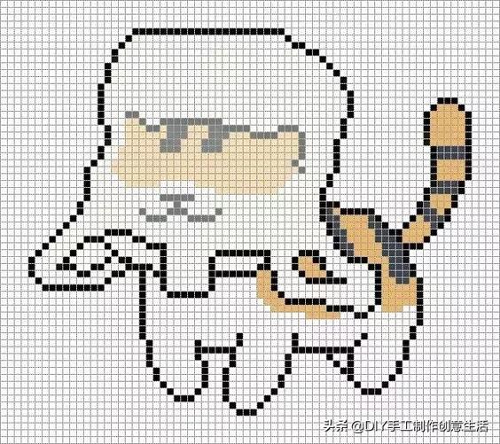 慵懒的猫钩织教程,慵懒的猫的钩织教程