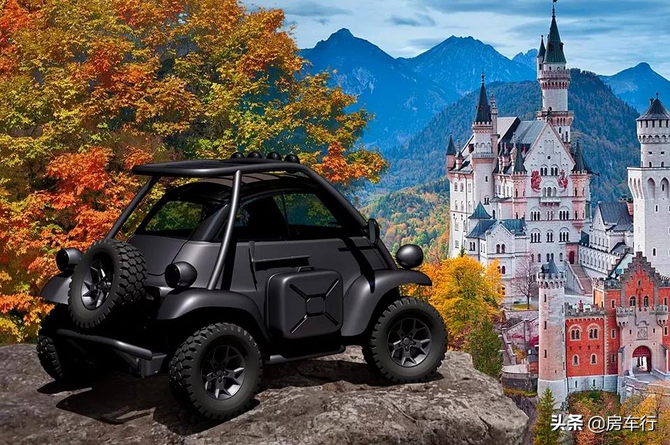 户外露营新选择：Microlino微型越野车，车身小巧，性能强悍