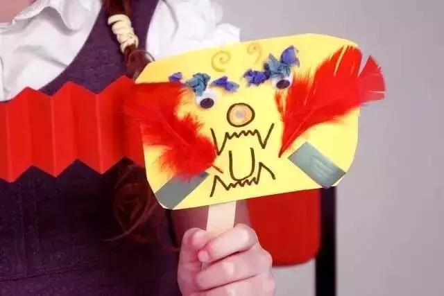 手工制作新年手工画,新年贺卡手工画2021年简单幼儿园