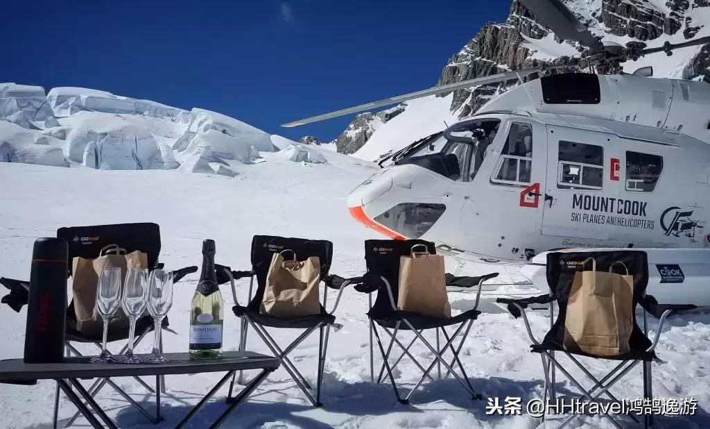 新西兰福克斯冰川旅行,新西兰乘直升机冰川旅游