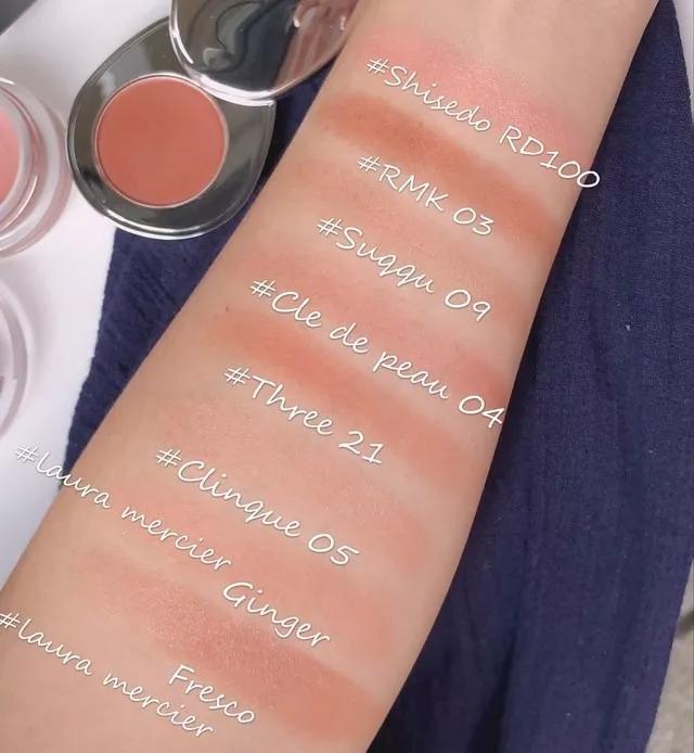 平价腮红收敛色和膨胀色的推荐,腮红推荐黄皮显白粉色哑光