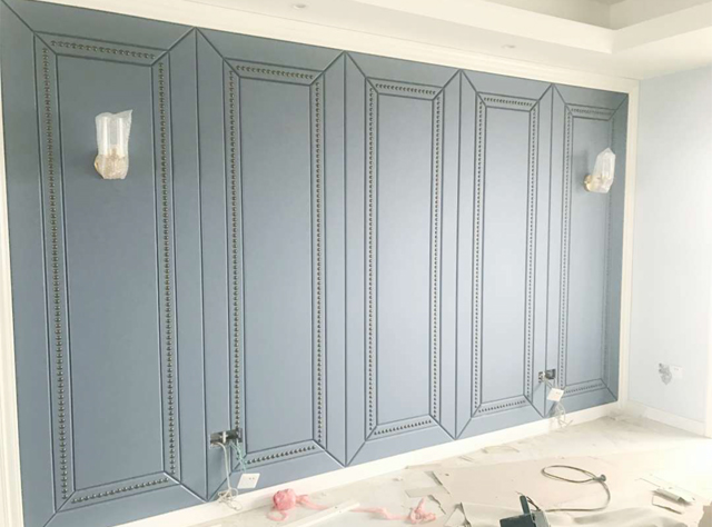 硬包背景墙多少钱,实体店背景墙价格表