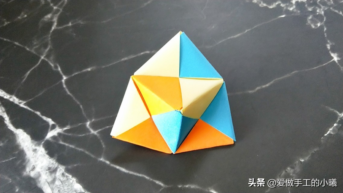 折纸教程陀螺,折纸陀螺教程一分钟