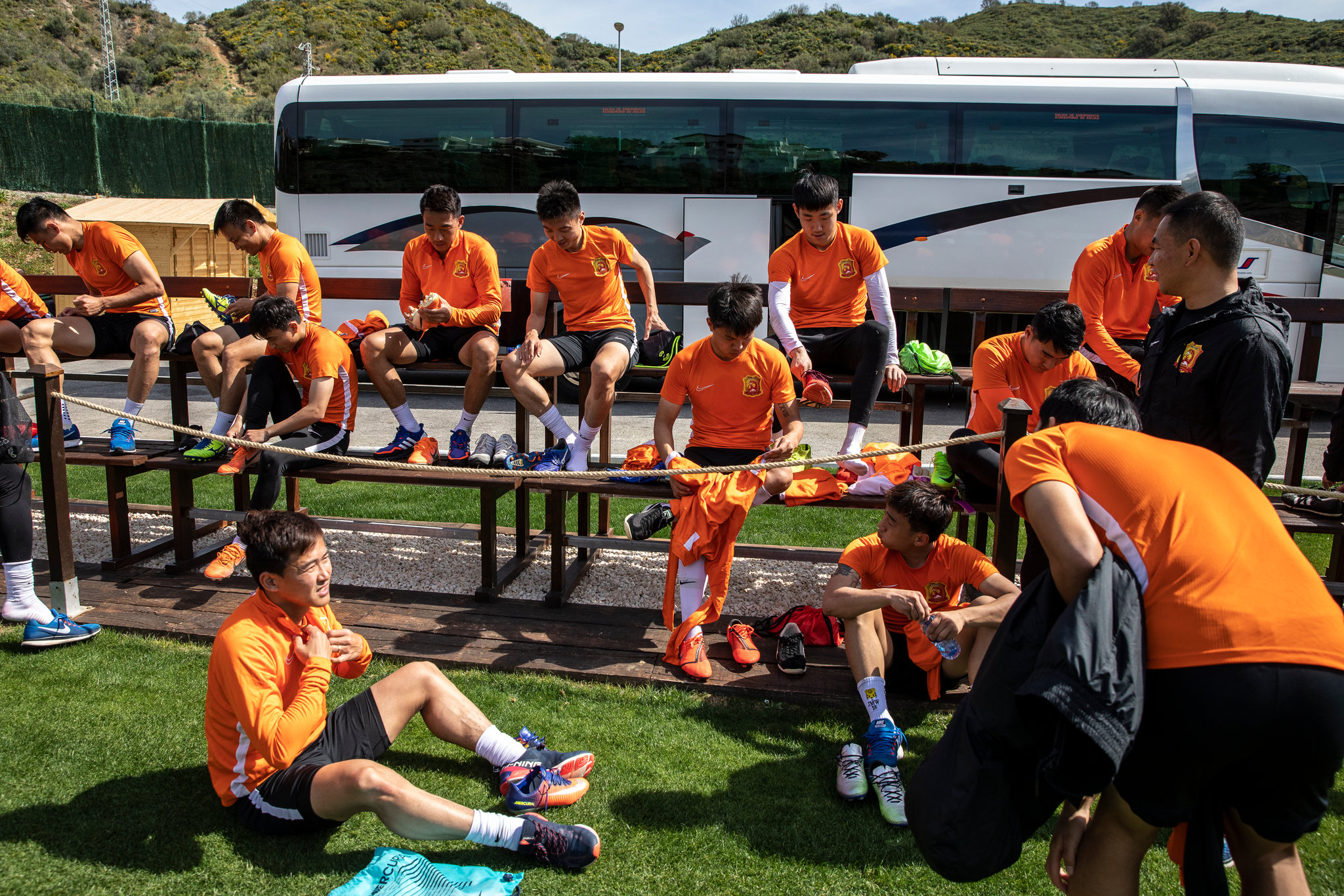 卓尔队海口冬训,卓尔最新训练消息