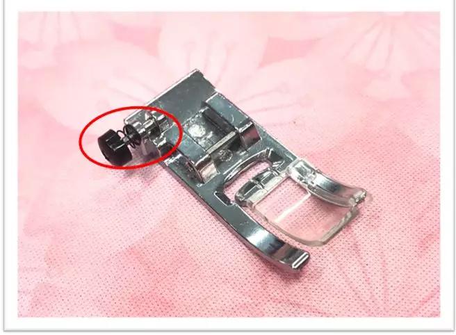 外包边缝纫技巧,缝纫机的压脚怎么压不住布