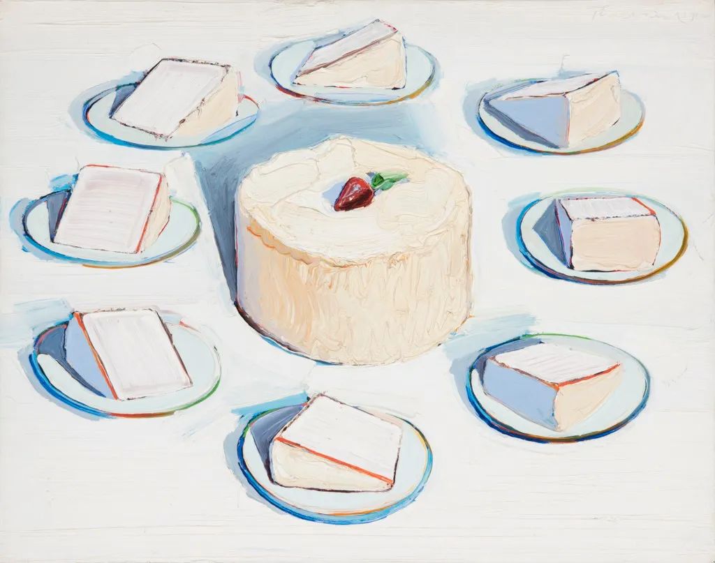 美国普普艺术家韦恩·蒂博作品欣赏