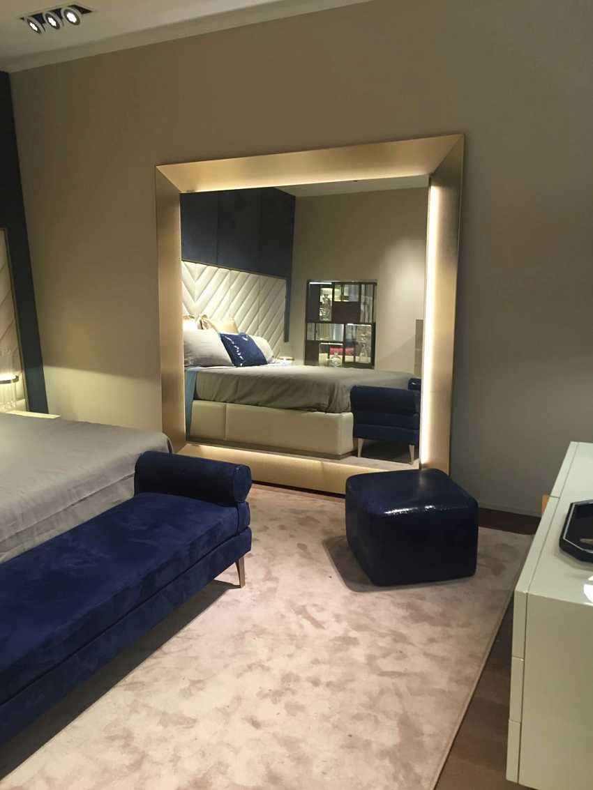 墙面镜边框装饰,软装墙壁挂镜效果图