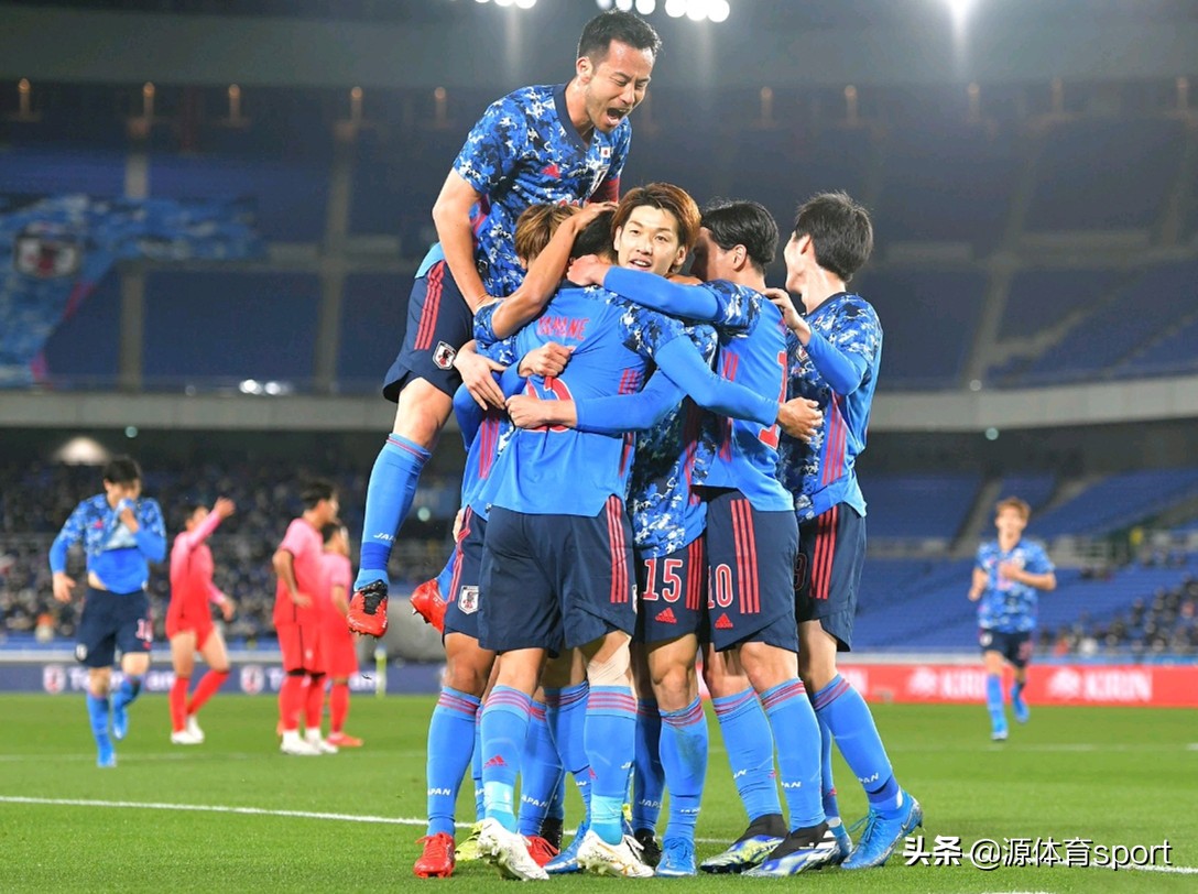 友谊赛日本男足3比0击败韩国,日本与韩国亚冠足球历史交锋