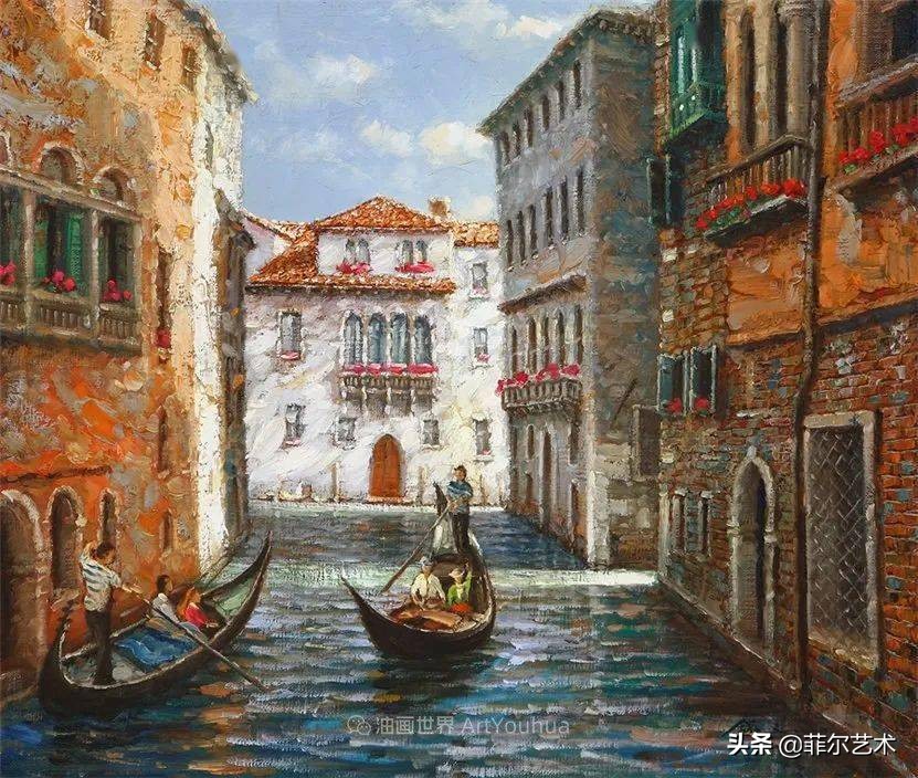 韩国画家朱世柱的作品非常出色,温暖、音乐和神秘