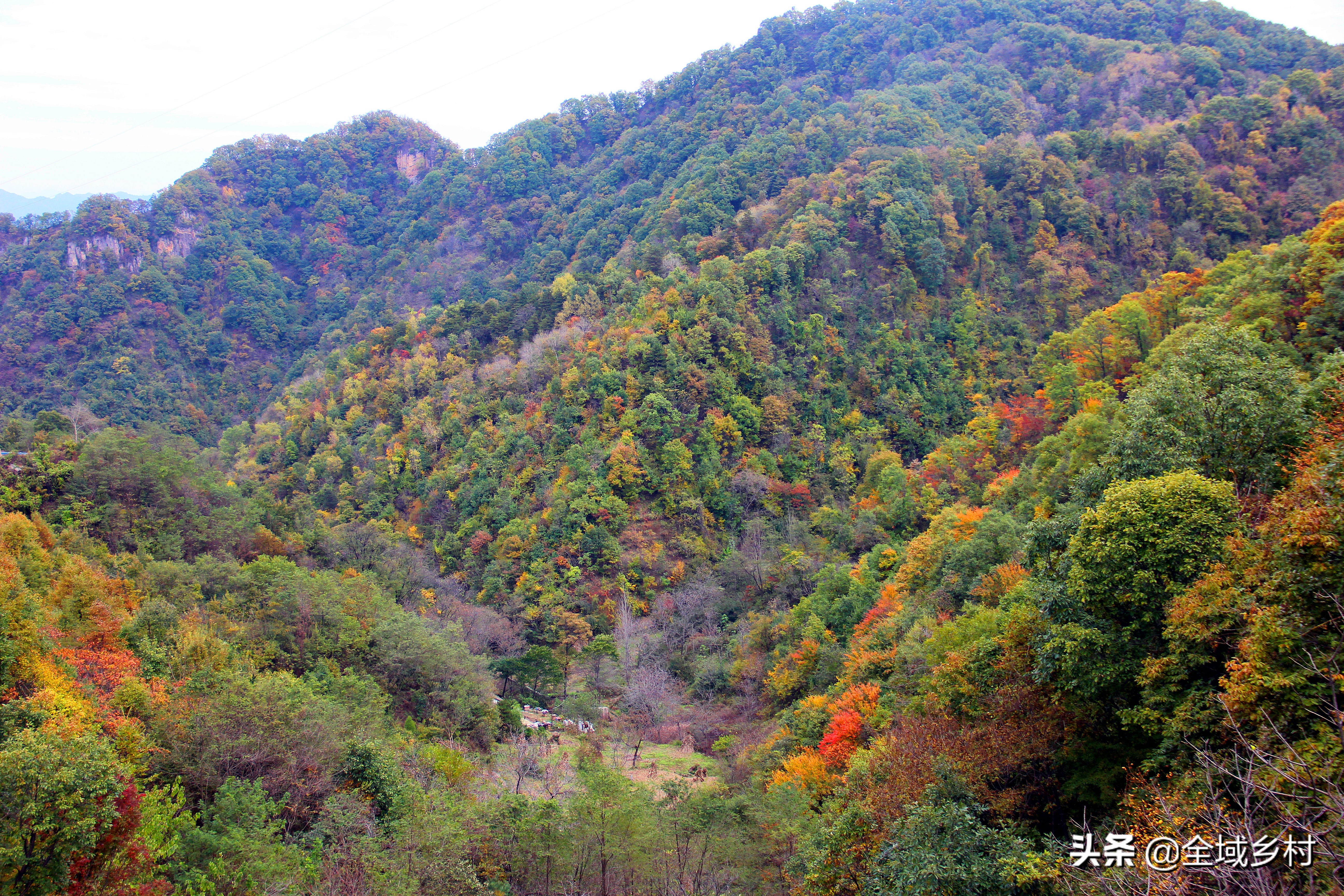 密云深山自驾游最佳路线,深山的一条天路