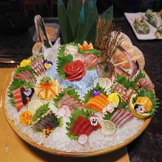 日本生鱼片国菜,日韩料理生鱼片