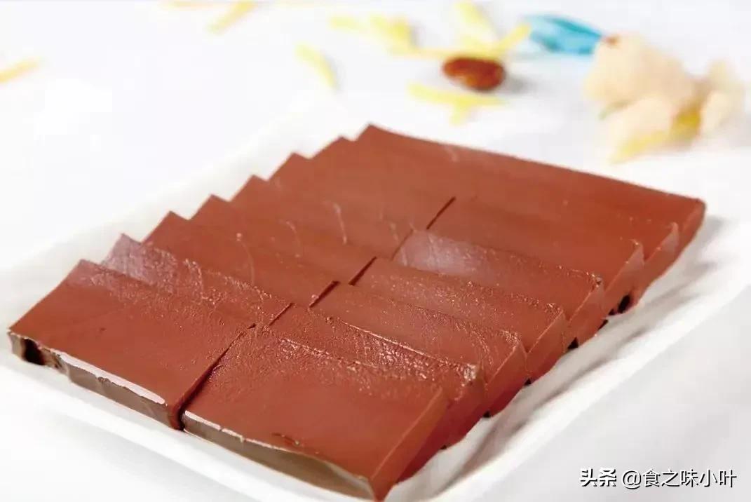 鸭血怎么看真假辨别,鸭血真假辨别图解