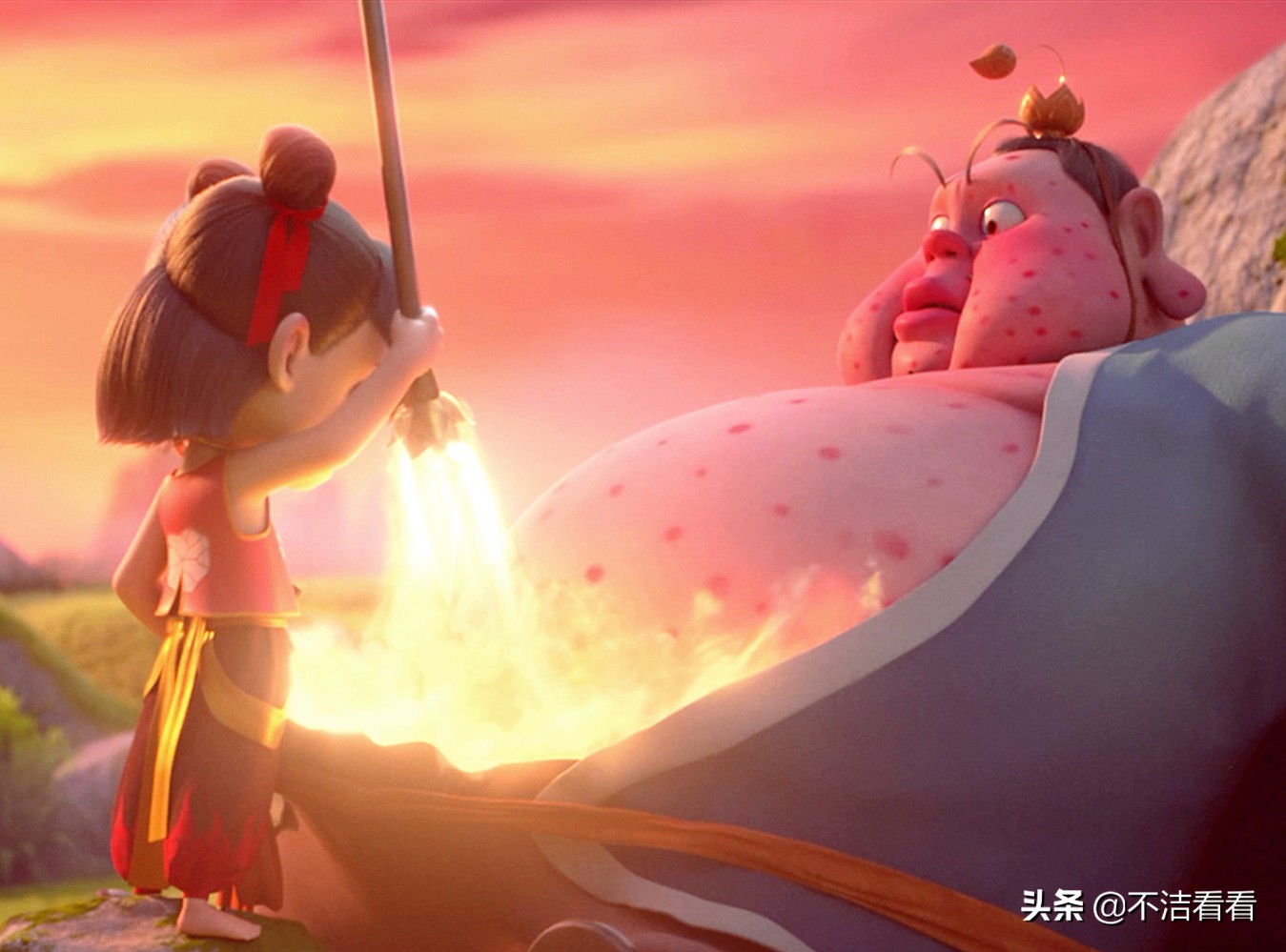 哪吒哪些片段跟周星驰一样,哪吒细节