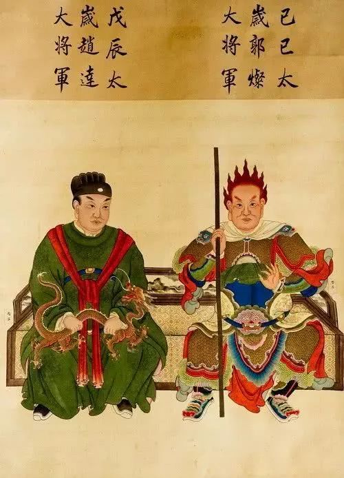 六十甲子神全图，看看自己的本命太岁神是谁