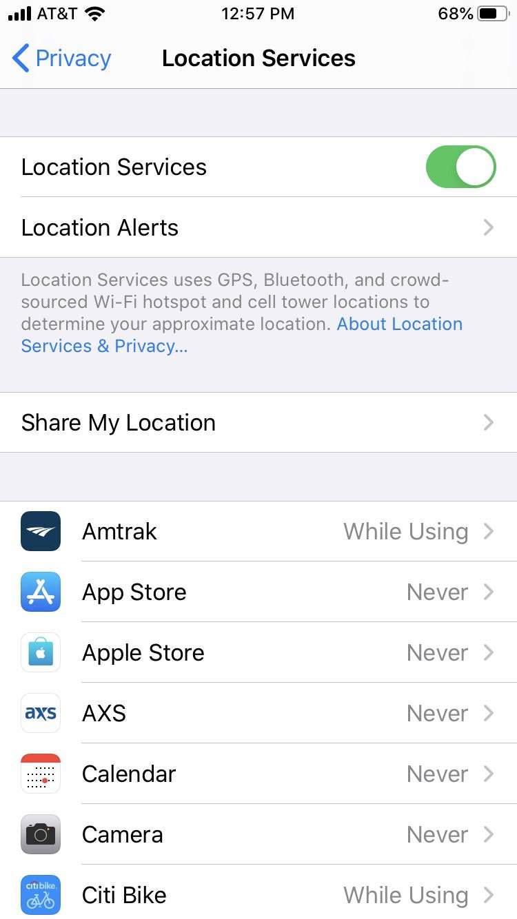 怎么关闭iphone允许跟踪,关闭iphone地点跟踪