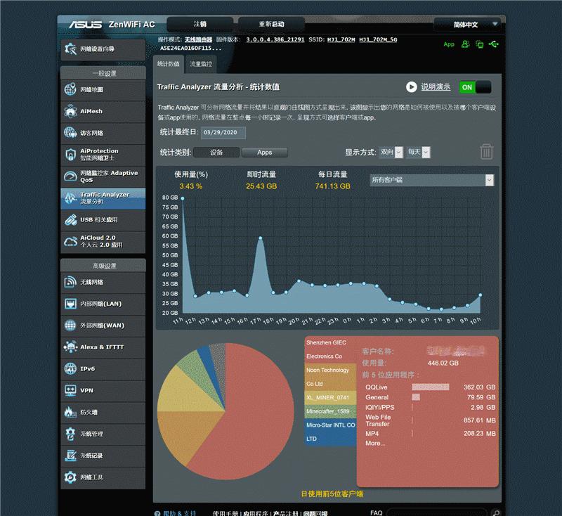 华硕灵耀ac3000,华硕灵耀ac3000组网教程