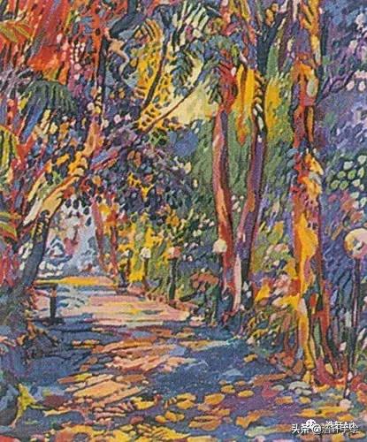 干货油画的入门技法,白羽平油画风景技法