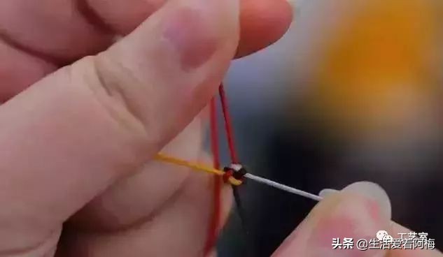 手残党手链编织教程简单好看,手残党自己编手绳