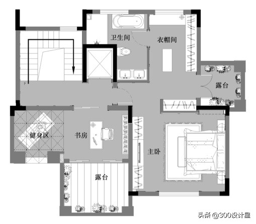 崔亮作品：重庆880㎡独栋别墅，自带320㎡后花园，美翻了