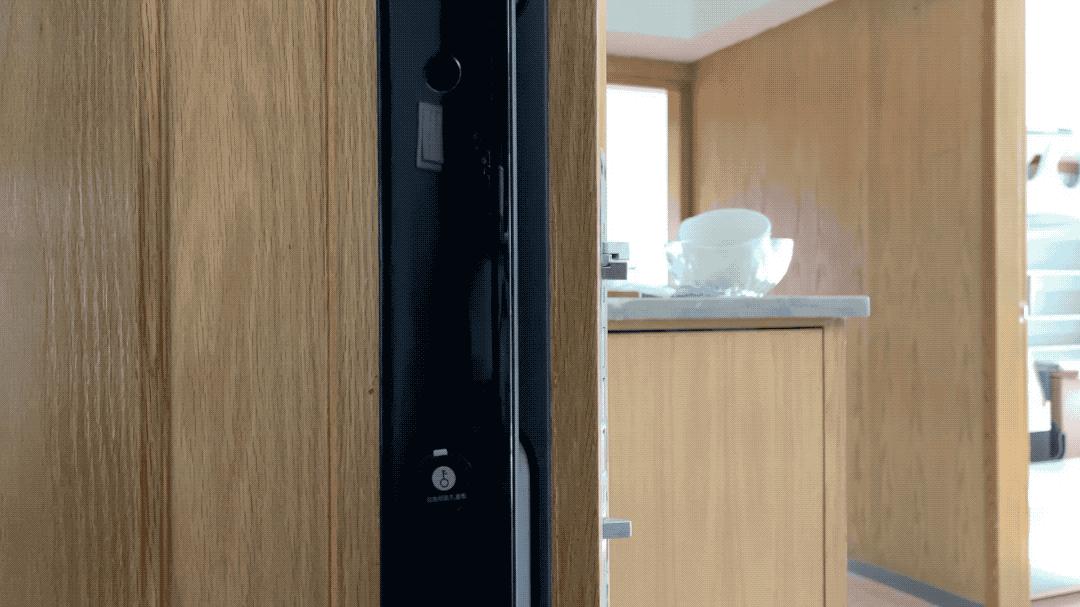 门锁测评老款门锁,指纹锁拆开测评