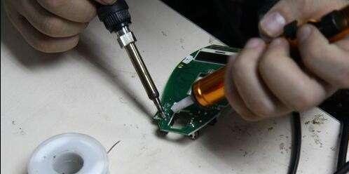 手机烙铁头维修视频教程,手机维修烙铁补锡技巧