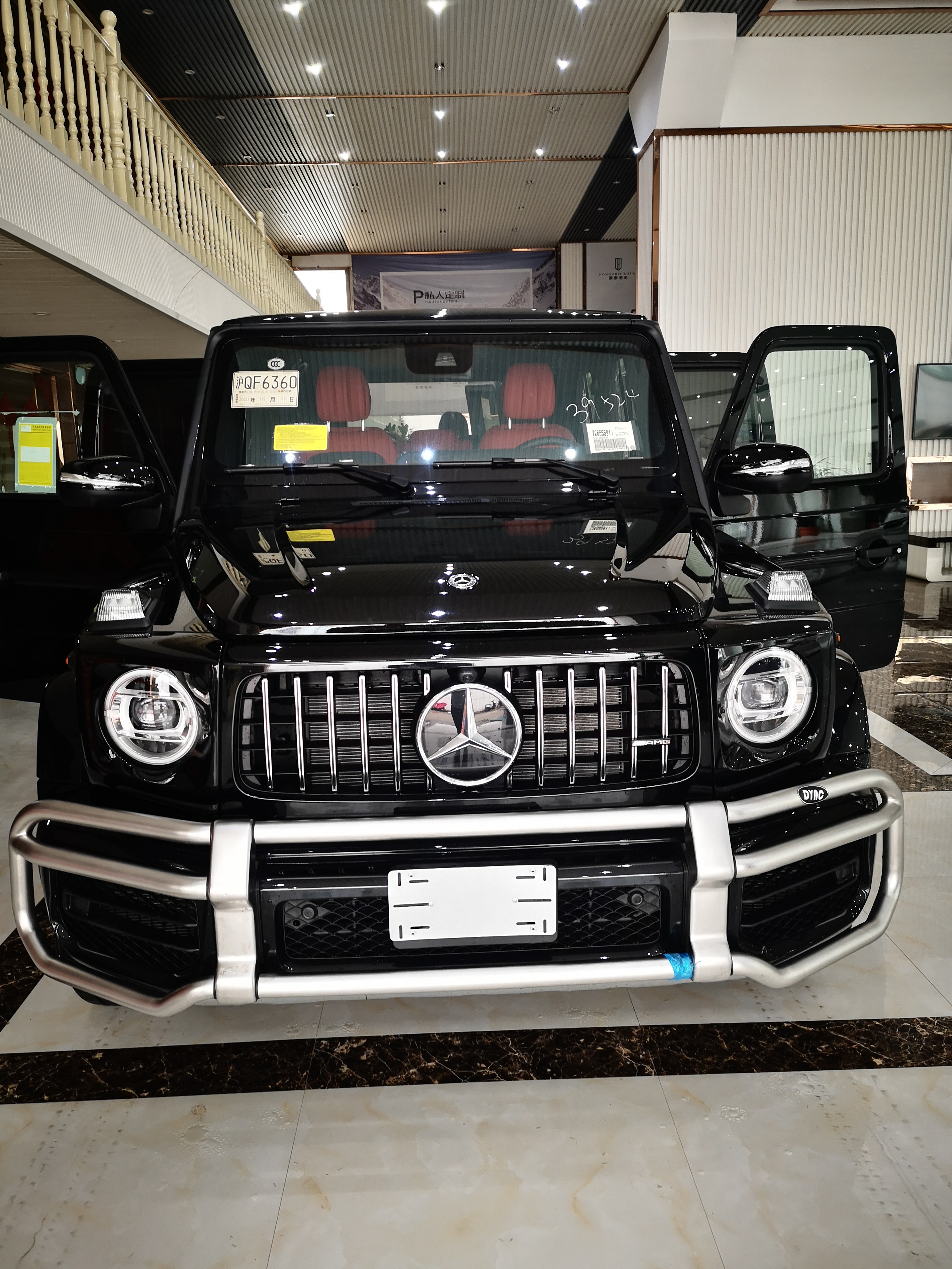 奔驰g63美版顶配,美版g63亮黑顶配
