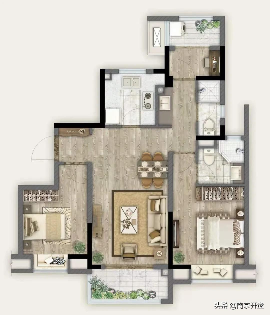 南京性价比高的新楼盘推荐,300万在南京买房哪个地段好