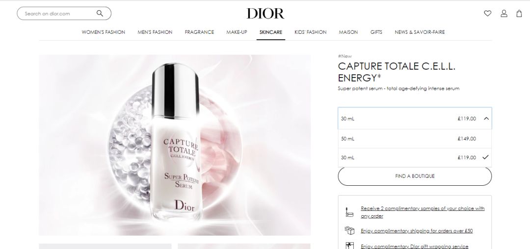 迪奥小a瓶系列好不好用,dior小a瓶精萃液