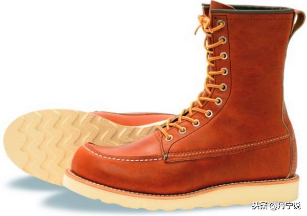 红翼877穿久了的样子,红翼工装靴875和877