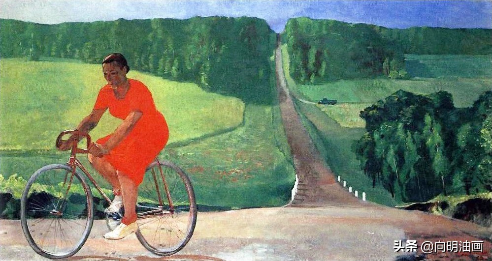 苏联人民艺术家,苏联画家亚历山大杰伊涅卡