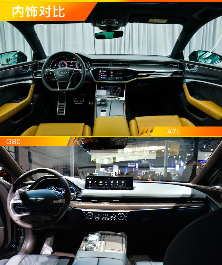 奥迪A7L对比保时捷,捷尼赛思g80shootingbrake